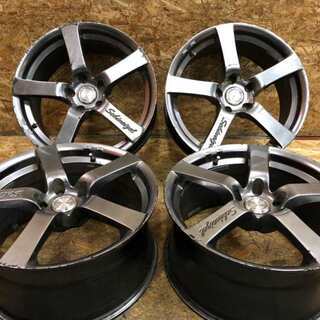 Hofmann WHEEL RACING 社外ホイール 18インチ 4本 8.5J5HPCD114.3+48 