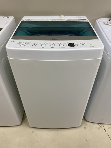 洗濯機 ハイアール Haier JW-C55A 2017年製 5.5kg 中古品