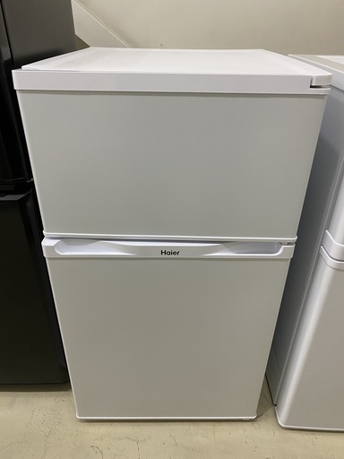冷蔵庫 Haier ハイアール JR-N91K 2015年製 2D 91L 白 中古品