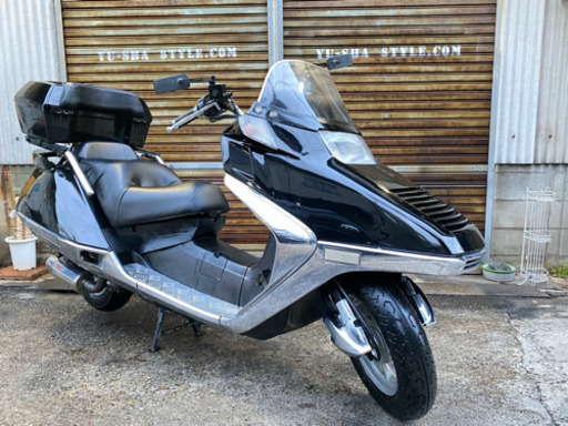 冬季応援SALE!!最終！ フュージョンX 実働！セル1発！低走行12716km！シート新品張替！リアボックスおまけ！
