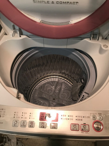 洗濯機　SHARP ES-GE60R 6kg 2016年製