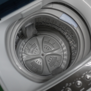 美品 ハイアールジャパン 全自動 電気洗濯機 JW-C45A 4.5kg ブラック ステンレス槽 お急ぎコース10分 風乾燥 予約タイマー  − 神奈川県