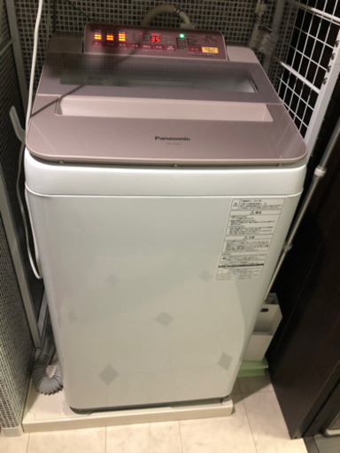 【美品】Panasonic洗濯機　長期保証2023/6迄
