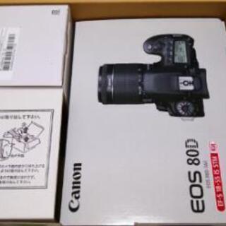 CANON EOS 80D ダブルズームレンズキット 良品