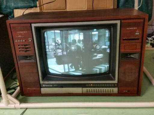 昭和レトロ 1977年製造 カラーテレビ パナソニック ブラウン管 昭和レトロ 1977年製造 カラーテレビ パナソニック ブラウン管