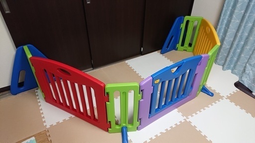 キッズパーテーション(ベビーサークル)　美品
