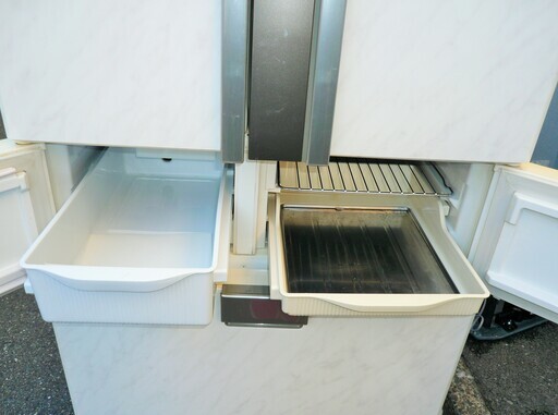 ☆シャープ SHARP SJ-HD50P-W 501L 大容量6ドアノンフロン冷凍冷蔵庫