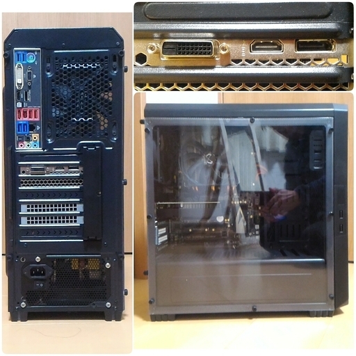 極美品 激安ゲーミングPC Intel Core-i5 GTX1050 メモリ8G SSD128G HDD500GB Windows10 極美品 激安ゲーミングPC Intel Core-i5 GTX1050 メモリ8G SSD128G