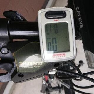 交渉中)FUJI クロスバイク(サイクルコンピュータ+チェーンオイル)