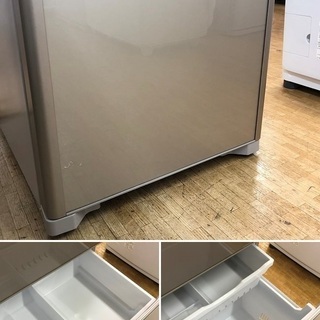 超美品【 HITACHI 】日立 315L ガラスタッチパネル3ドア 冷凍冷蔵庫