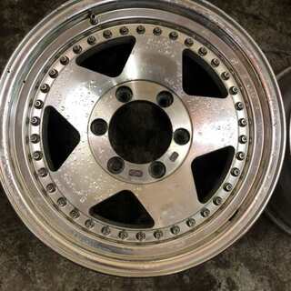 リバーサイド 16インチ 4本 8J6HPCD139.7+24 ランクル等　(VHC28) クレジットカード QR決済可能