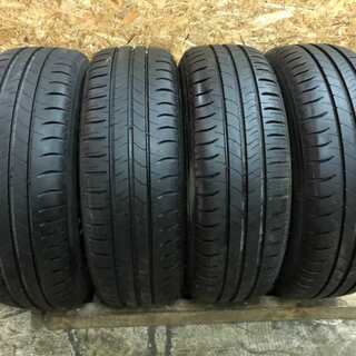 【MICHELIN ENERGY SAVER 205/65R15】夏タイヤ 4本【社外ホイール スチール 15インチ 6J5HPCD114.3】2017年製　(VTF37) クレジットカード QR決済可能 MICHELIN ENERGY SAVER 205/65R15】夏タイヤ 4本【社外ホイール