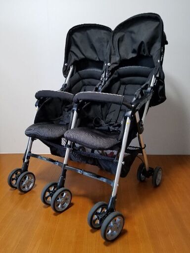 コンビ Combi 二人乗り 双子 ベビーカー ツインスピン barberbox.cl