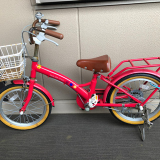 子供自転車　16型　イオンバイク　AEONBIKE 赤色　ワケあ...
