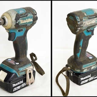 中古 マキタ 18V 6.0Ah TD170DRGX ブルー インパクトドライバー 6Ah