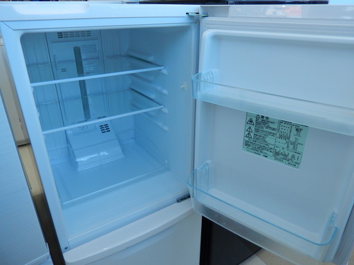 パナソニック 2ドア冷蔵庫 138L 2015年製 一百Lクラス NR-B147W-W