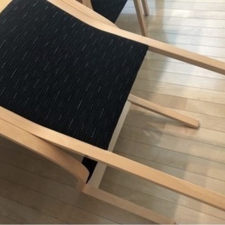 ◇ダイニングセット　テーブル　POLO　チェア　LALA６脚◇　AIDEC MODERN (アイデック モダン)　【モデルルーム取り外し品】 【福岡市東区より】