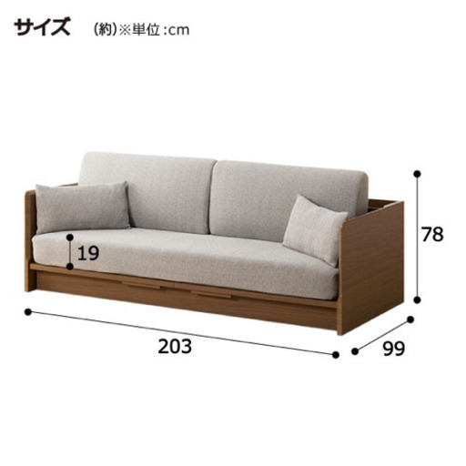 ※定価6万※1人暮らしにおすすめ！ニトリソファーベッド