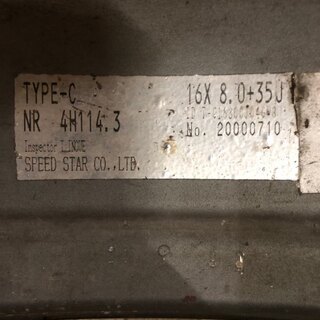 【BS BLIZZAK REVO-2 205/55R16】スタッドレス 2本【SSR SSF Type-C 16インチ 8J4H114.3PCD+35】希少　(VTH47) クレジットカード QR決済可能