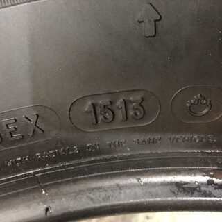 MICHELIN LATITUDE X-ICE XI3 265/65R17 17インチ スタッドレス 4本 2013年製 ハイラックスサーフ プラド等　(VTM88) クレジットカード QR決済可能
