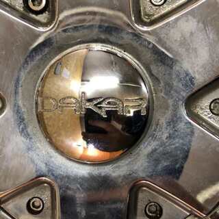 DAKAR ダカール 社外ホイール マルチ 20インチ 4本 8.5J5HPCD114.3/127+34 深リム メッキホイール　(VHJ36) クレジットカード QR決済可能