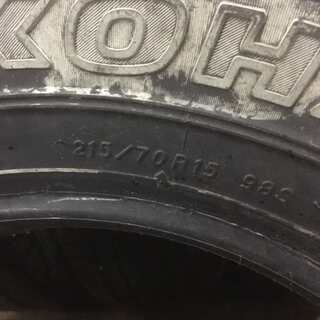 YOKOHAMA GEOLANDAR G044 215/70R15 15インチ 夏タイヤ 4本 バリ溝 エクストレイル等　(TI101) クレジットカード QR決済可能