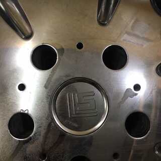 WORK LS 22インチ 4本 9.5J5HPCD150-6 深リム ランクル100 シグナス等　(VHG44) クレジットカード QR決済可能