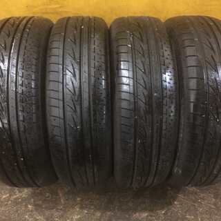 BS Playz RV 205/70R15 15インチ 夏タイヤ 4本 バリ溝 グランビア フォレスター等　(TW37) クレジットカード QR決済可能