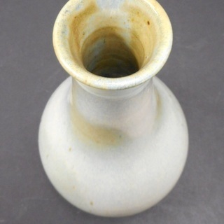 花瓶 花生 花器 陶器 陶印有 高さ22.5cm 日本製 伝統工...