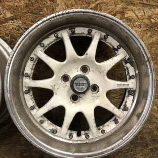 SPEED STAR スプリントハートR 16インチ 2本 8J4HPCD100+13 希少ホイール　(VHB37) クレジットカード QR決済可能