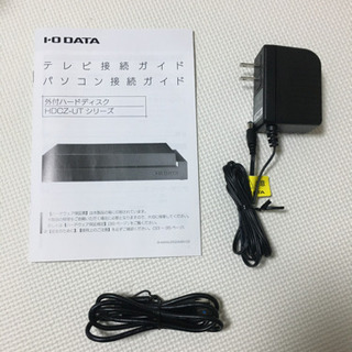 I O DATA  3TBハードディスク