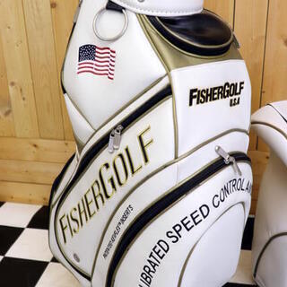 レア FISHERGOLF U.S.A フィッシャーゴルフ　キャディーバッグ ゴルフバッグ