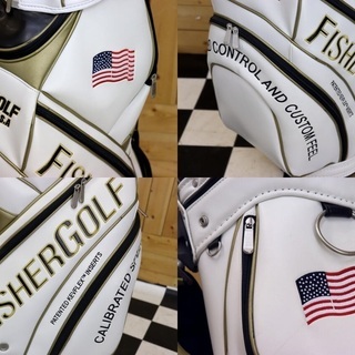 ゴルフ レア FISHERGOLF U.S.A フィッシャーゴルフ キャディーバッグ 