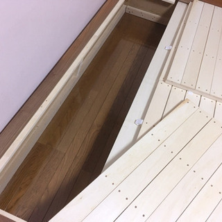 無印 収納ベッド(解体して渡せます！)