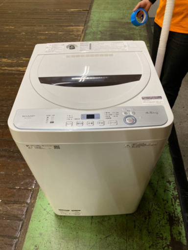 洗濯機　SHARP 2019年製　美品