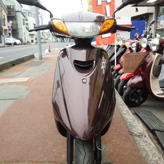 NO.3158　ＪＯＧ （ジョグ）　水冷４サイクル　ＦＩ車　ブラウンメタリック　☆彡