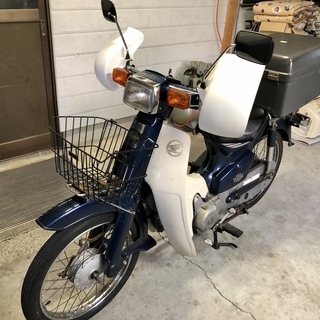 ホンダ スーパーカブ50カスタム C50 実働 セル付き 便利! - 名古屋市