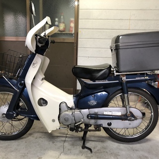 ホンダ スーパーカブ50カスタム C50 実働 セル付き 便利!の画像