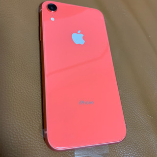 一括 新品 iPhone XR Coral 128 GB SIM...