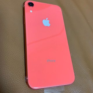 一括 新品 iPhone XR Coral 128 GB SIMフリー オレンジ