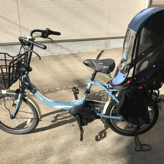 ヤマハ　PAS Bubby un 子乗せ　電動自転車　状態良好