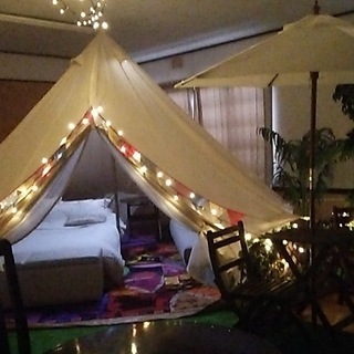 焚火の宿 おたるグランピング・35％OFF 素泊まり持ち込みBBQ2名8000