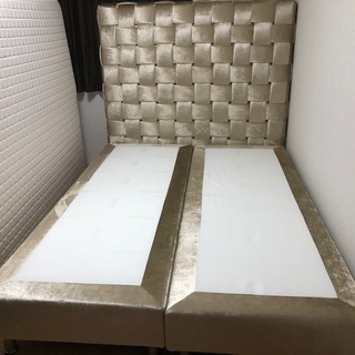 お買い上げありがとうございます！ 九州発！熊本県発！熊本発！ 希少！ ｙａｔｓａｎ ヤットサン トルコ 輸入 クイーンベッド ８７万円 ドリームベッド 専用ベッドパッド＆カバー付き！ 中古現状品渡し