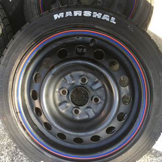 デイトナ 風！14inchタイヤ、ホイール セット 14インチ デイトナホイール 4本セット 【14×5.0J+42 4H PCD100 CB68