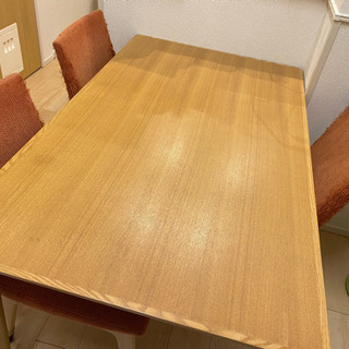 【机のみ】ニトリ4人がけダイニングテーブル 135×80