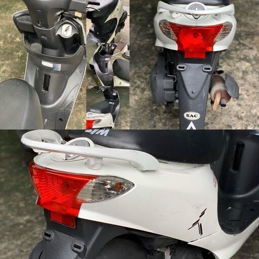 ♪八尾市大竹 SYM X PRO 風50 50cc バッテリー新品♪良質