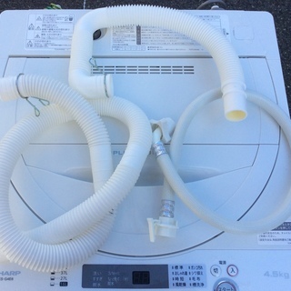 RKGSE-194】特価！シャープ/SHARP/4.5kg/全自動洗濯機/ES-G4E6-KW/中古