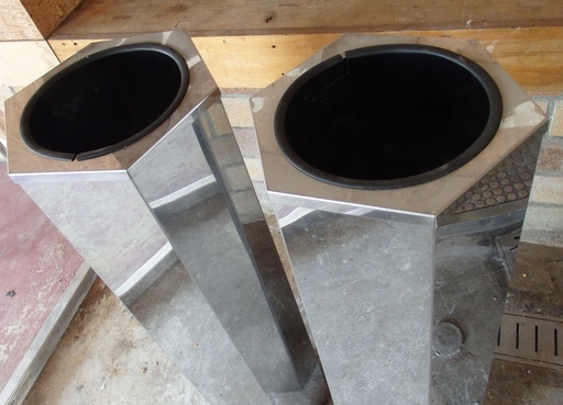 花屋装花台ステンレススタンド2個 Hanacraft 黒磯のその他の中古あげます 譲ります ジモティーで不用品の処分