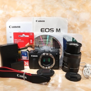 ★極上美品＆新品SDカード付き★キヤノン EOS M レンズキット