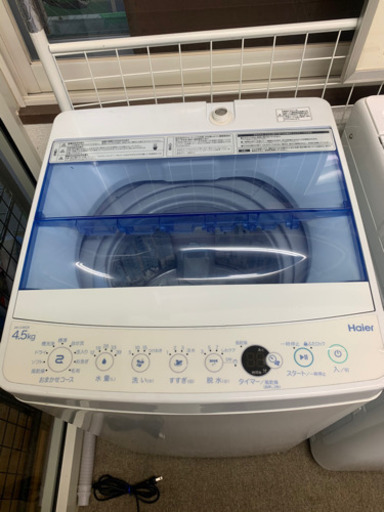 2017年製　ハイアール洗濯機　4.5L